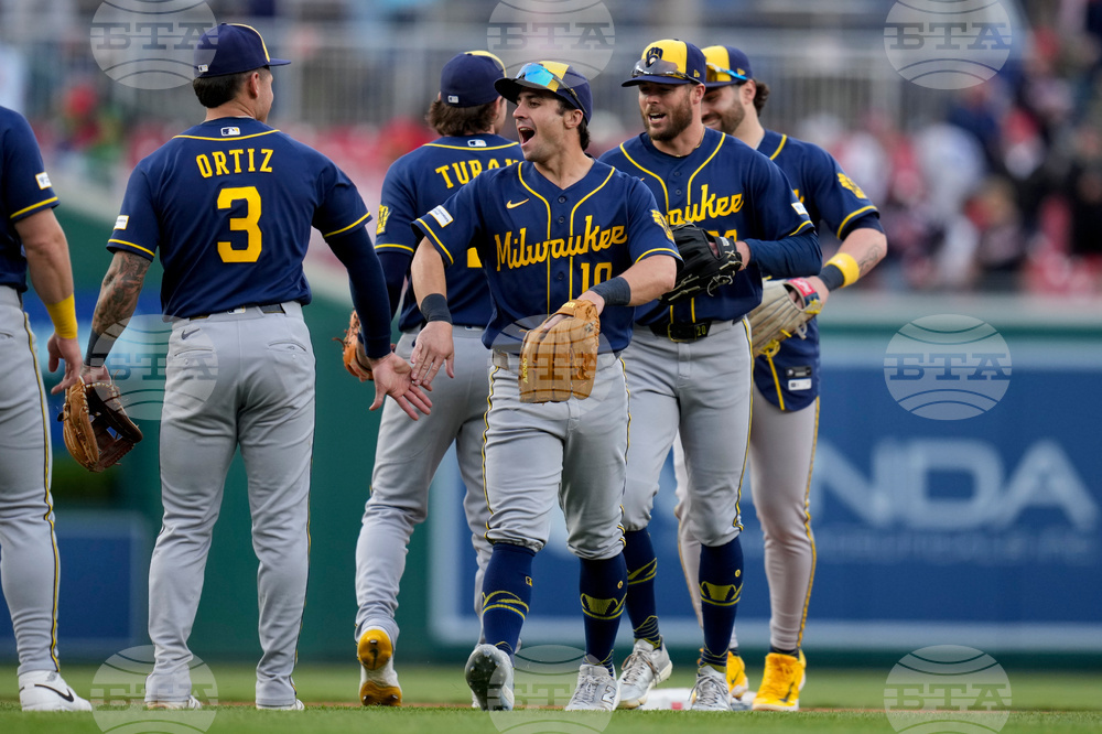Brewers Nationals Baseball