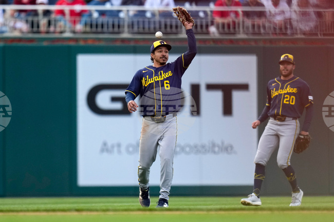 Brewers Nationals Baseball