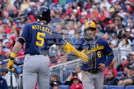 Brewers Nationals Baseball