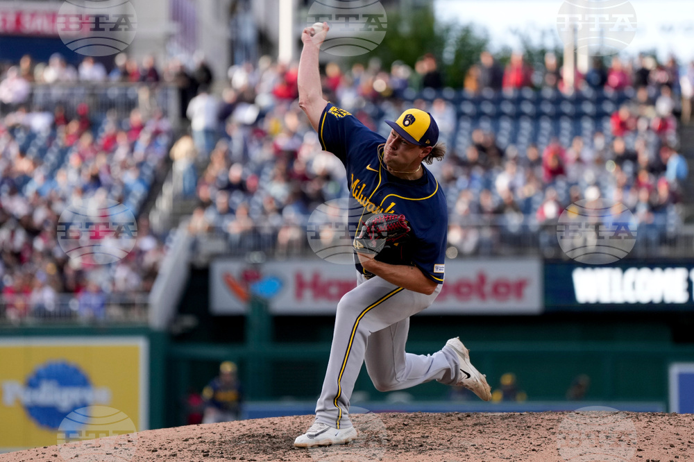 Brewers Nationals Baseball