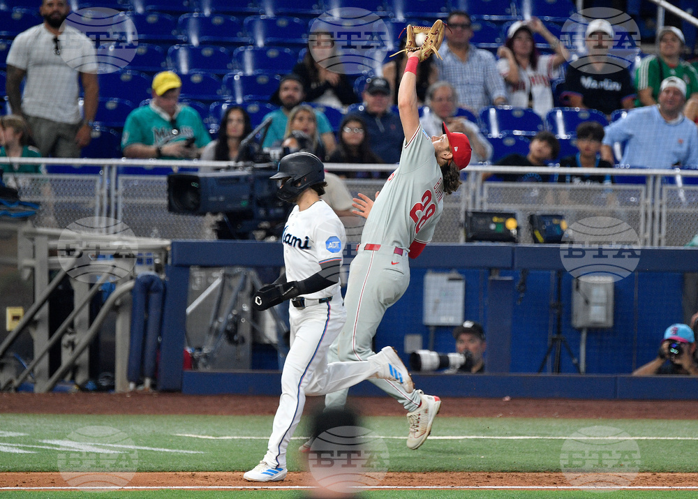 Phillies Marlins Baseball