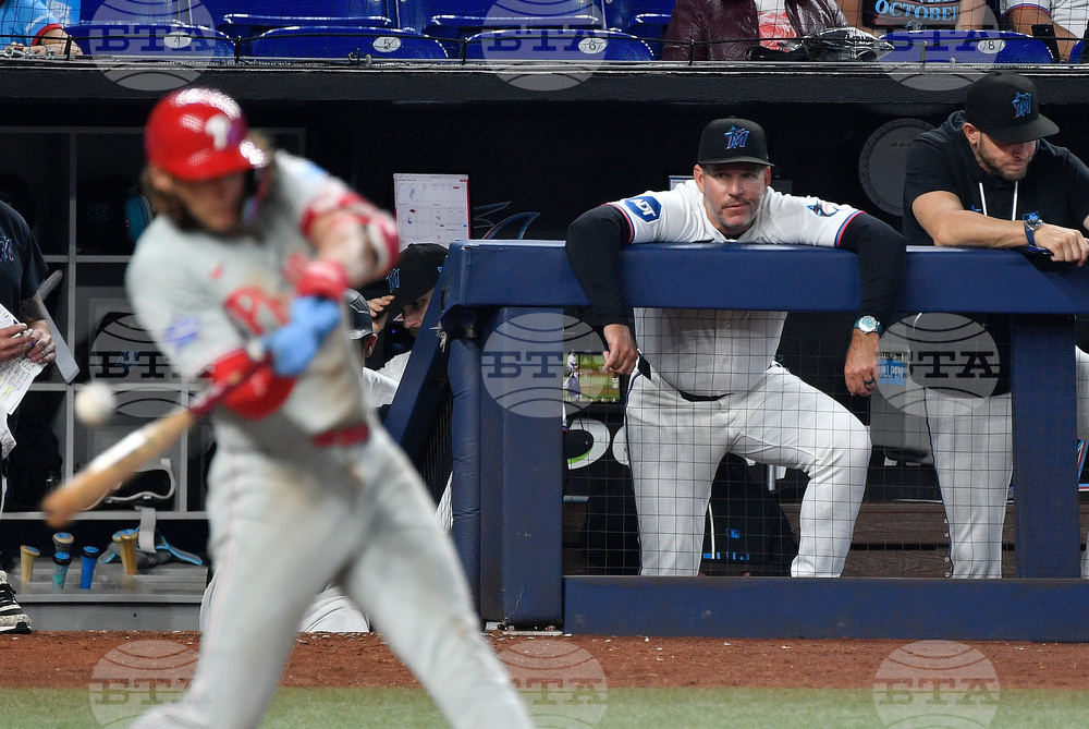 Phillies Marlins Baseball