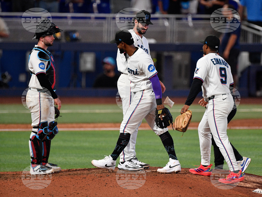 Phillies Marlins Baseball