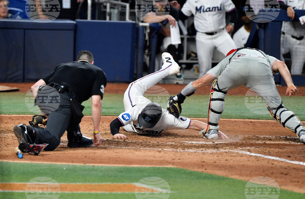 APTOPIX Phillies Marlins Baseball