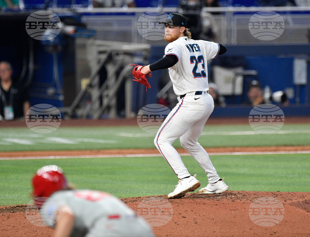 Phillies Marlins Baseball