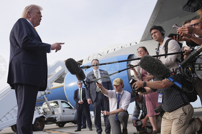 APTOPIX Trump
