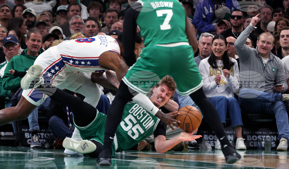 76ers Celtics Basketball