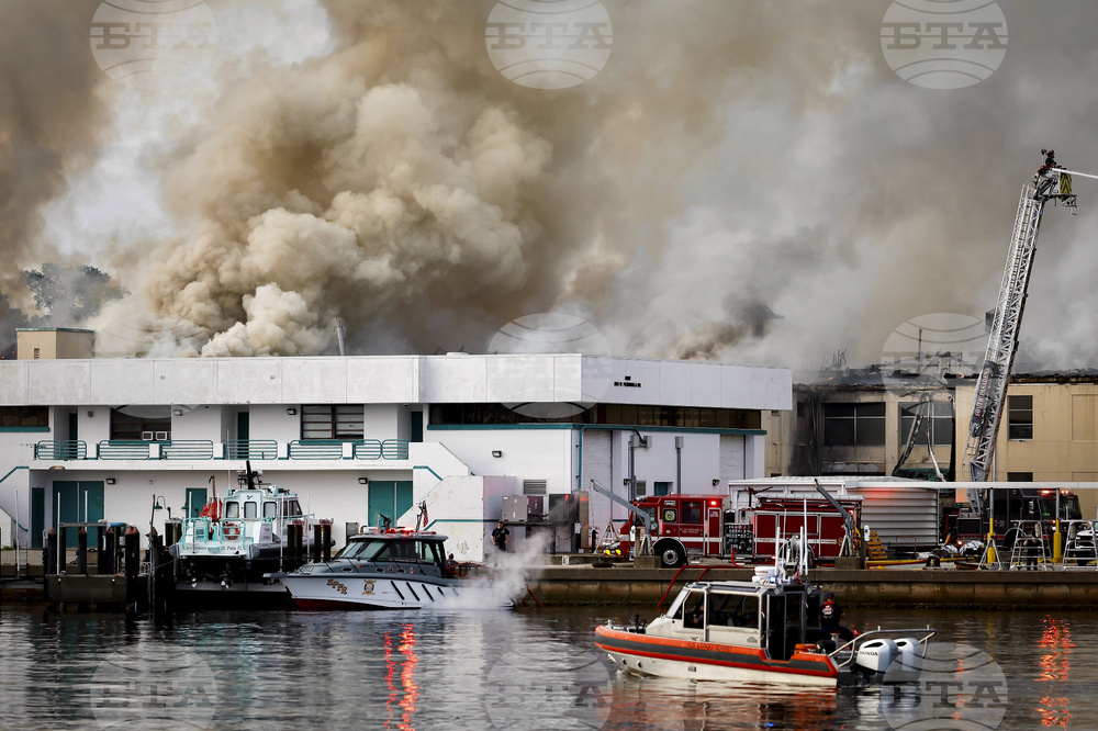 South Florida Marine Lab Fire