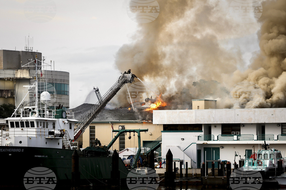 South Florida Marine Lab Fire