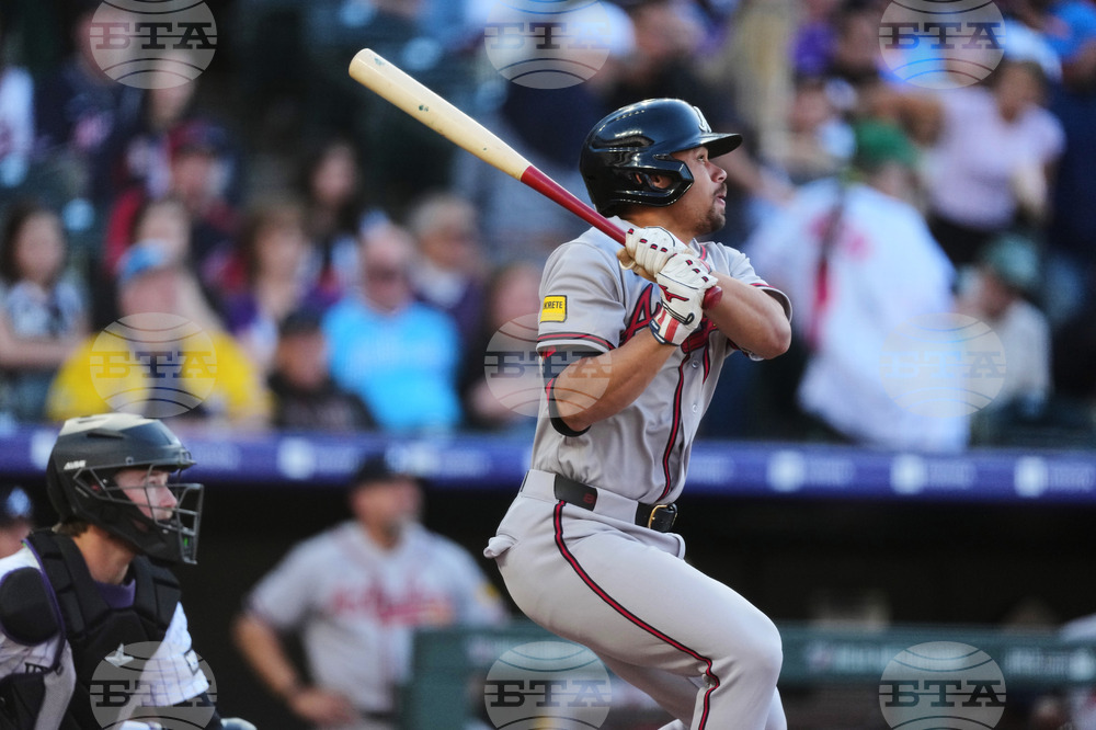 Braves Rockies Baseball
