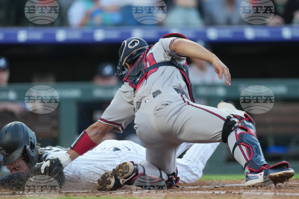 Braves Rockies Baseball