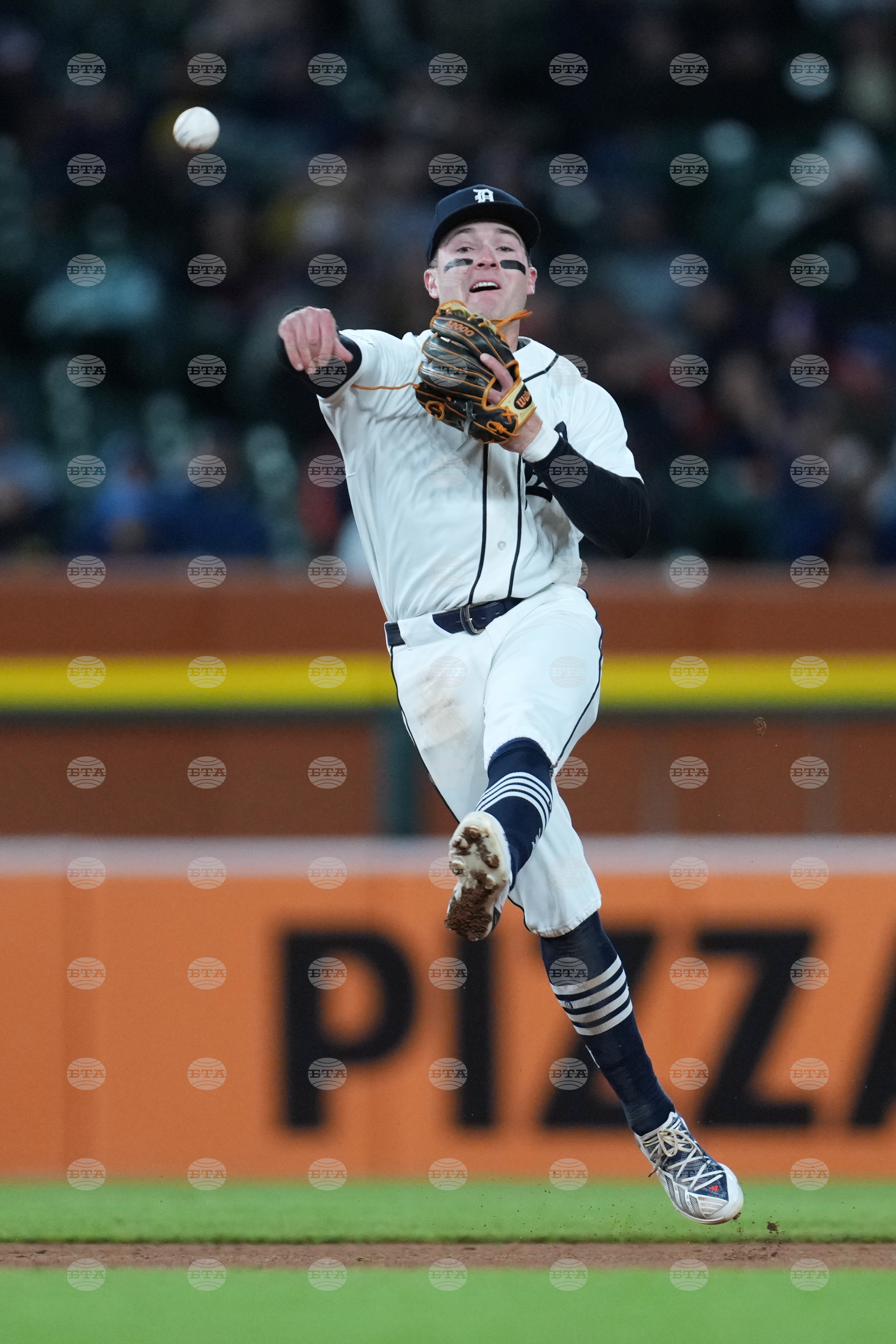 Rangers Tigers Baseball