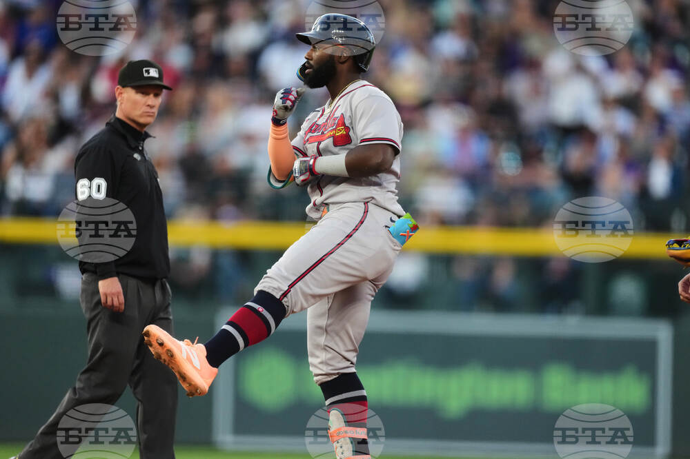 Braves Rockies Baseball