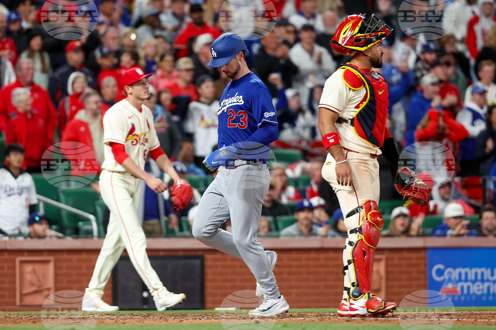 Dodgers Cardinals Baseball