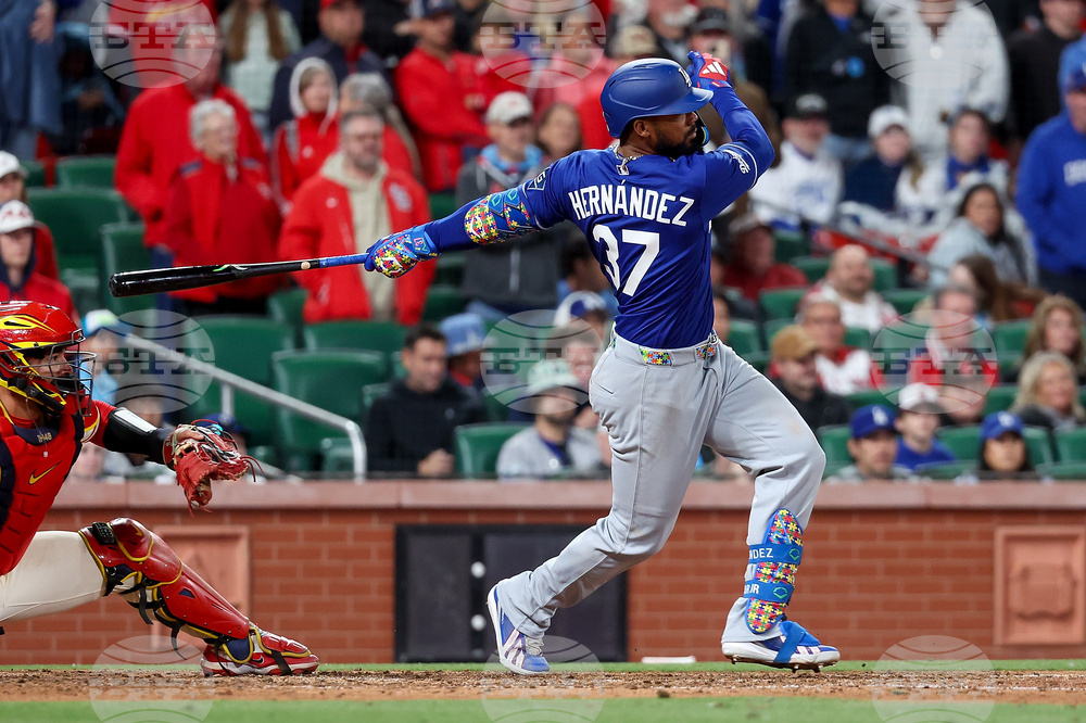 Dodgers Cardinals Baseball