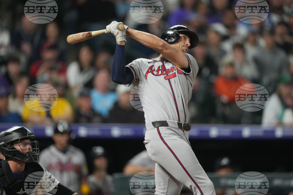 Braves Rockies Baseball