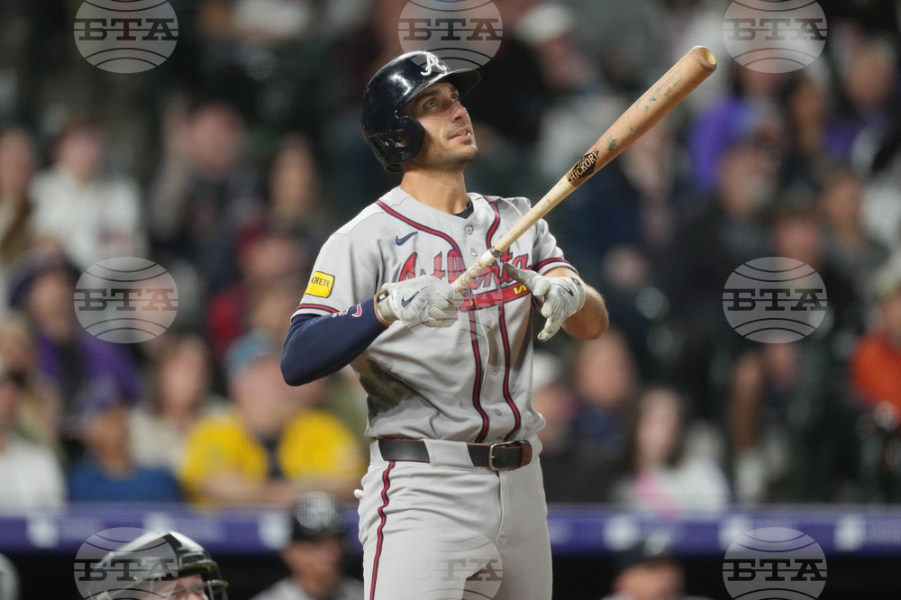 Braves Rockies Baseball