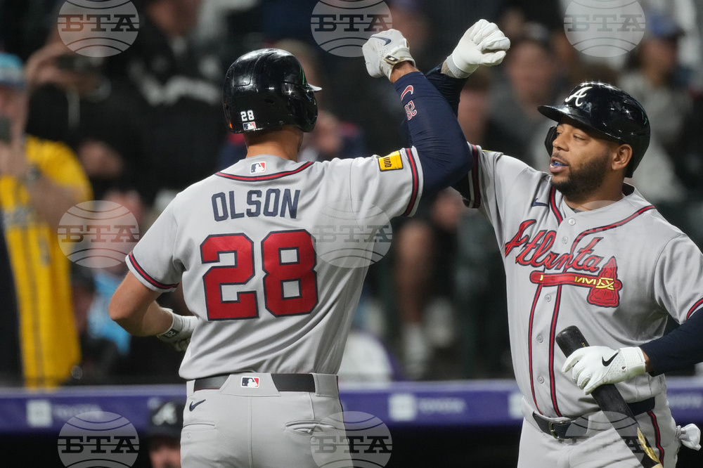 Braves Rockies Baseball