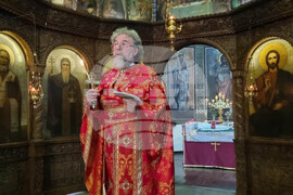 Търговище - храм „Св. Йоан Рилски“ - неделна служба