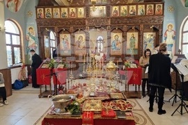 Село Малка Верея - храм „Св. мчк. Трифон“ - освещаване