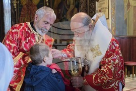 Троян - Ловчански митрополит Гавриил - света литургия