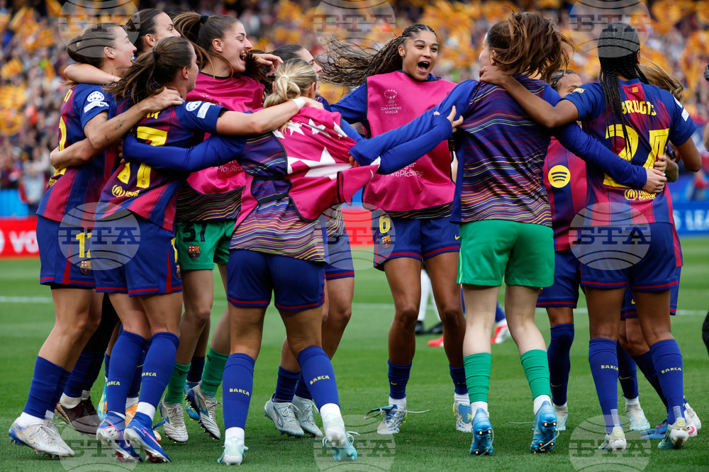 APTOPIX Spain Women's Champions League Soccer