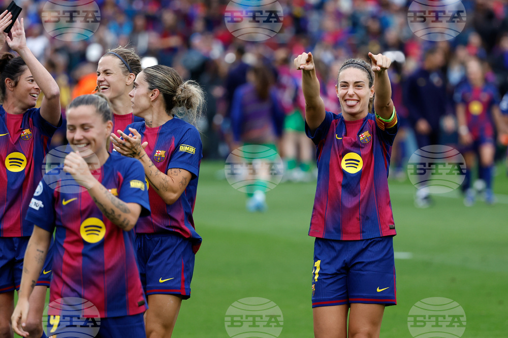 APTOPIX Spain Women's Champions League Soccer