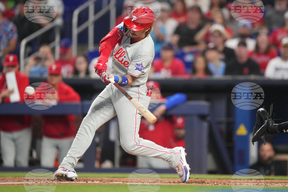 Phillies Marlins Baseball