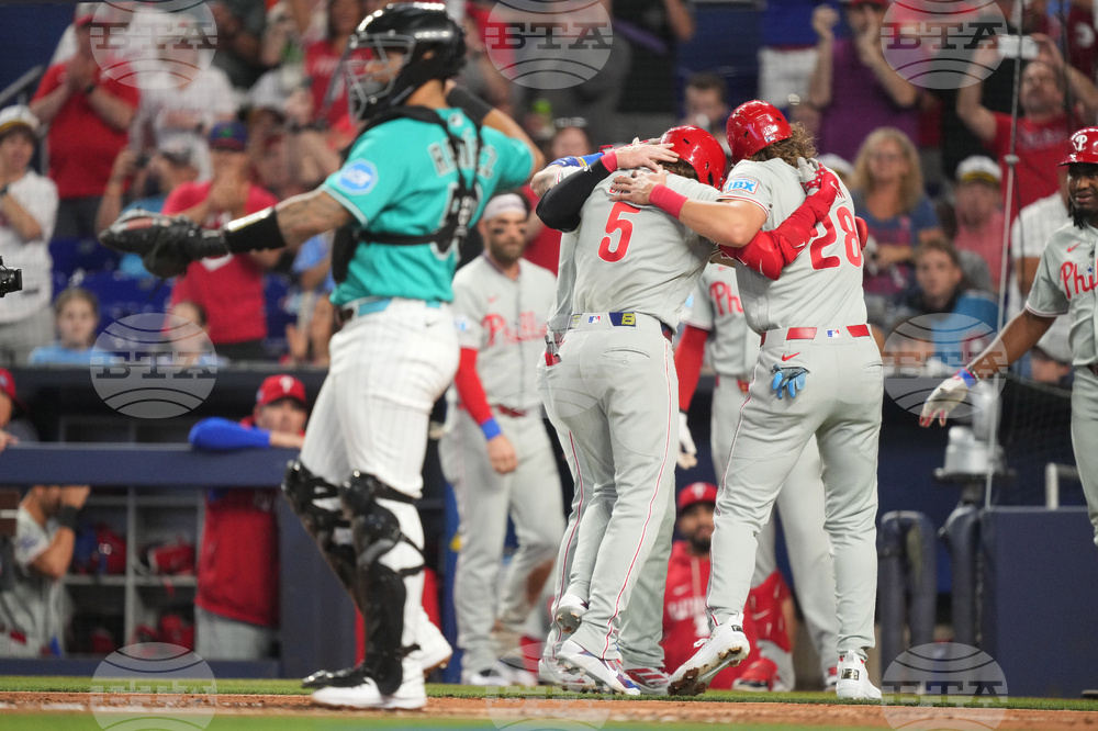 Phillies Marlins Baseball