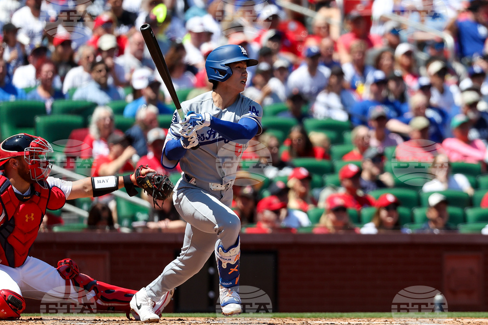 Dodgers Cardinals Baseball