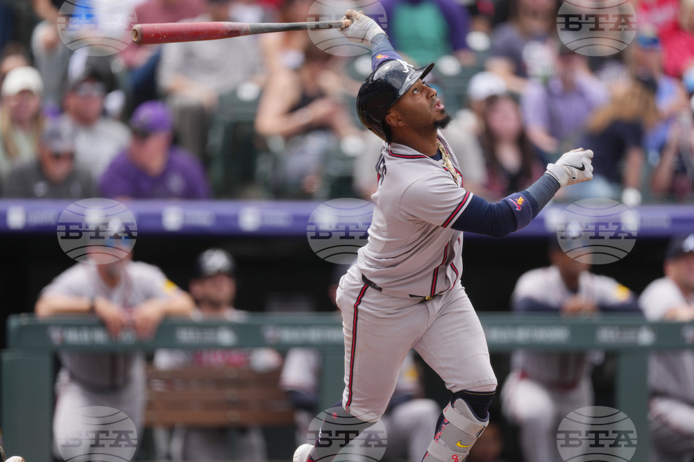 Braves Rockies Baseball
