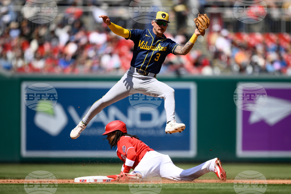 Brewers Nationals Baseball