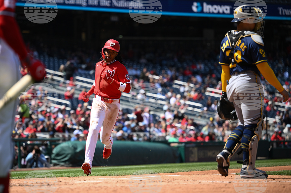 Brewers Nationals Baseball