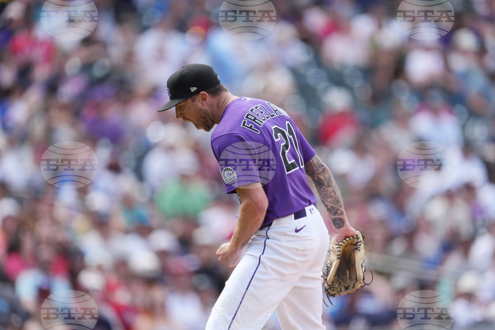 Braves Rockies Baseball