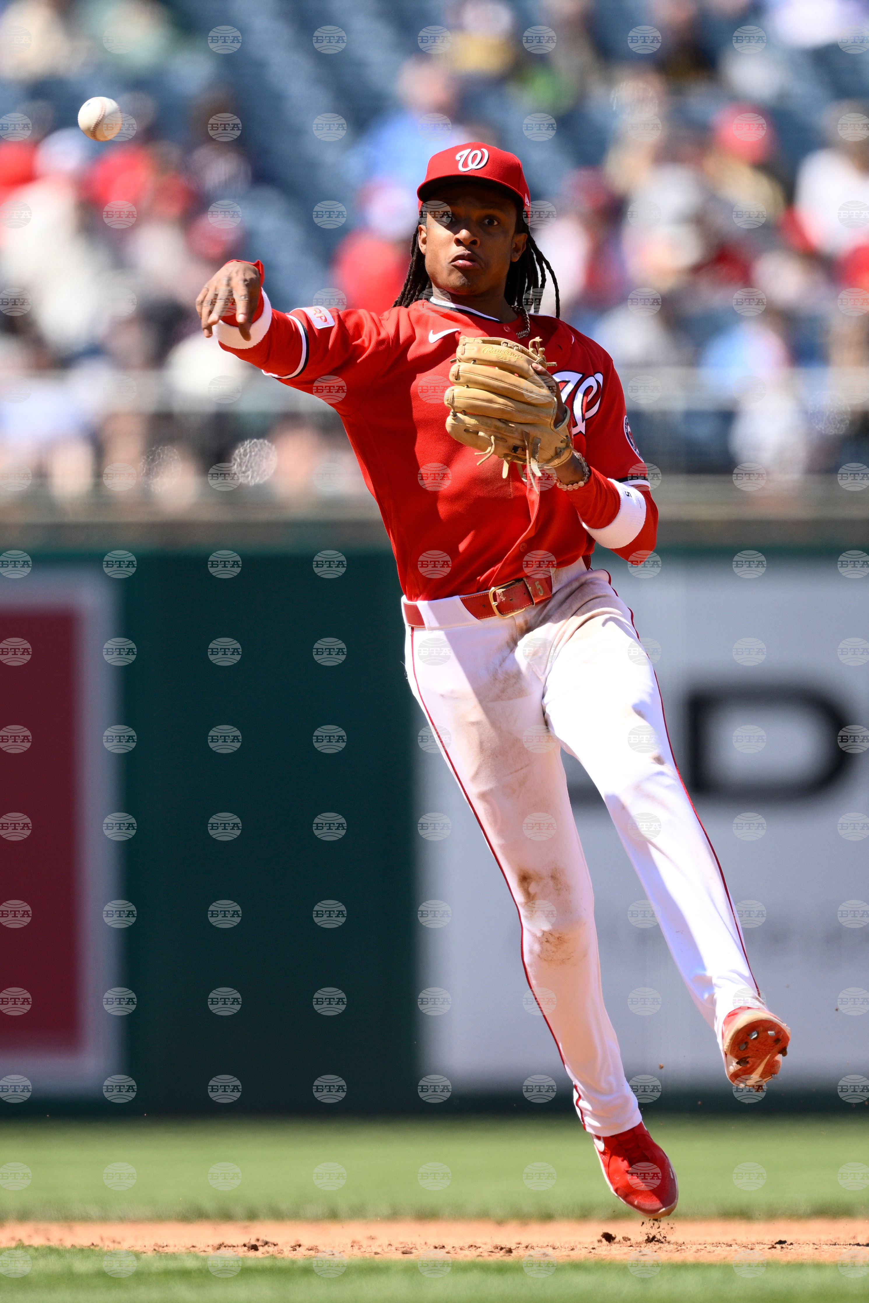 Brewers Nationals Baseball