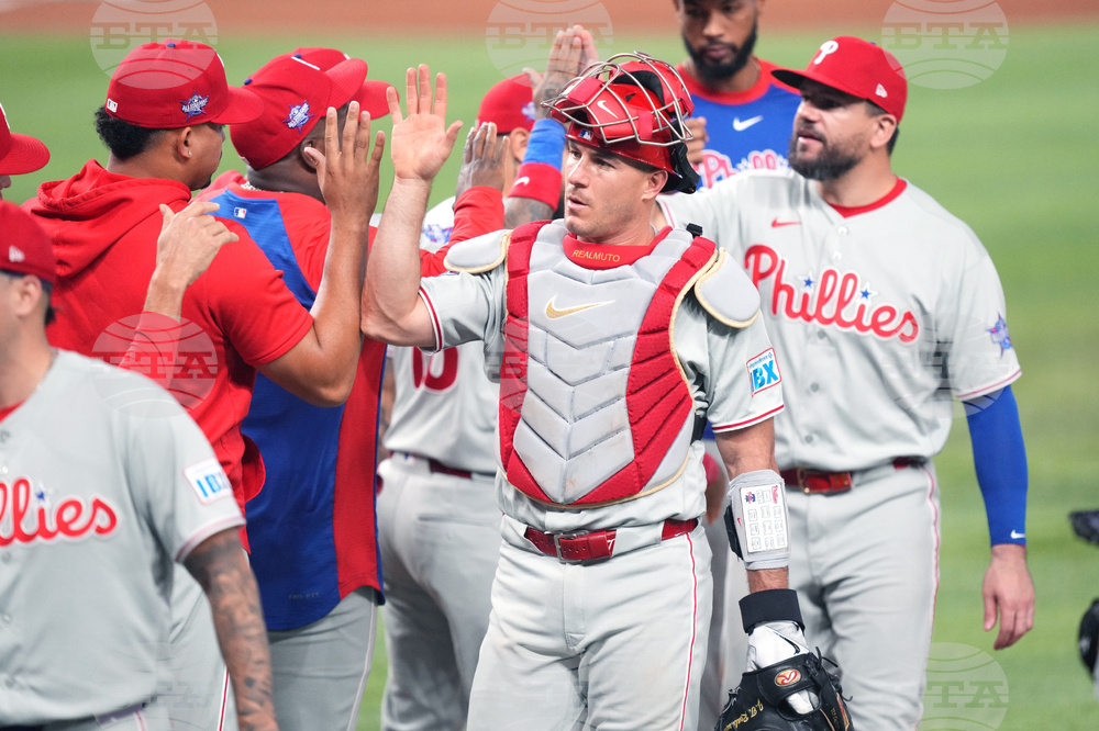 Phillies Marlins Baseball