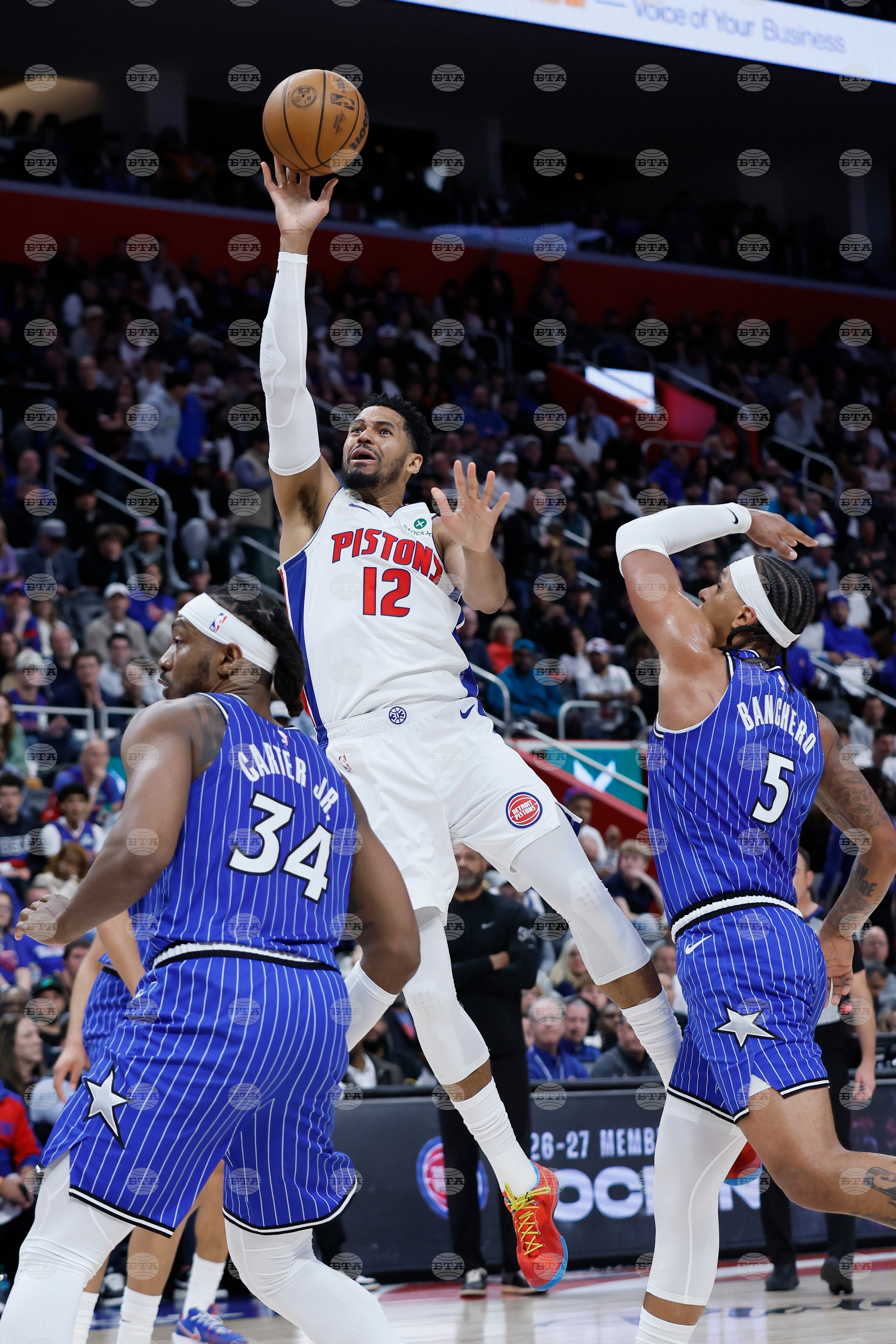 Magic Pistons Basketball