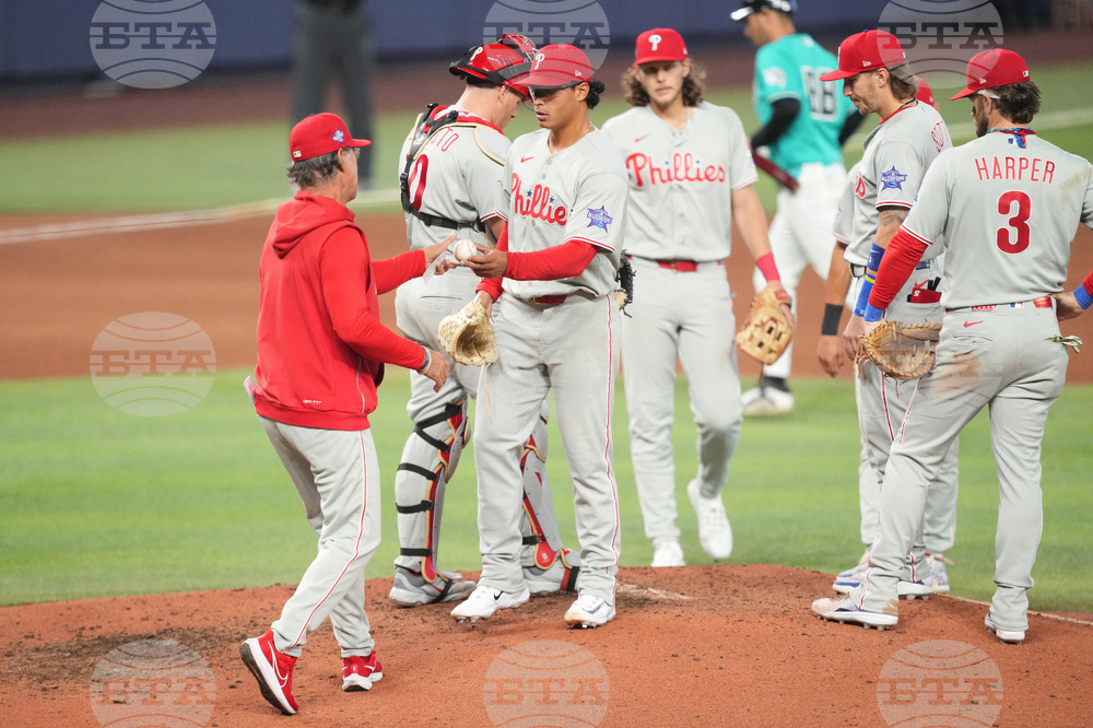 Phillies Marlins Baseball