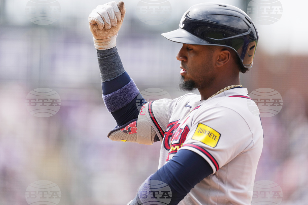 Braves Rockies Baseball