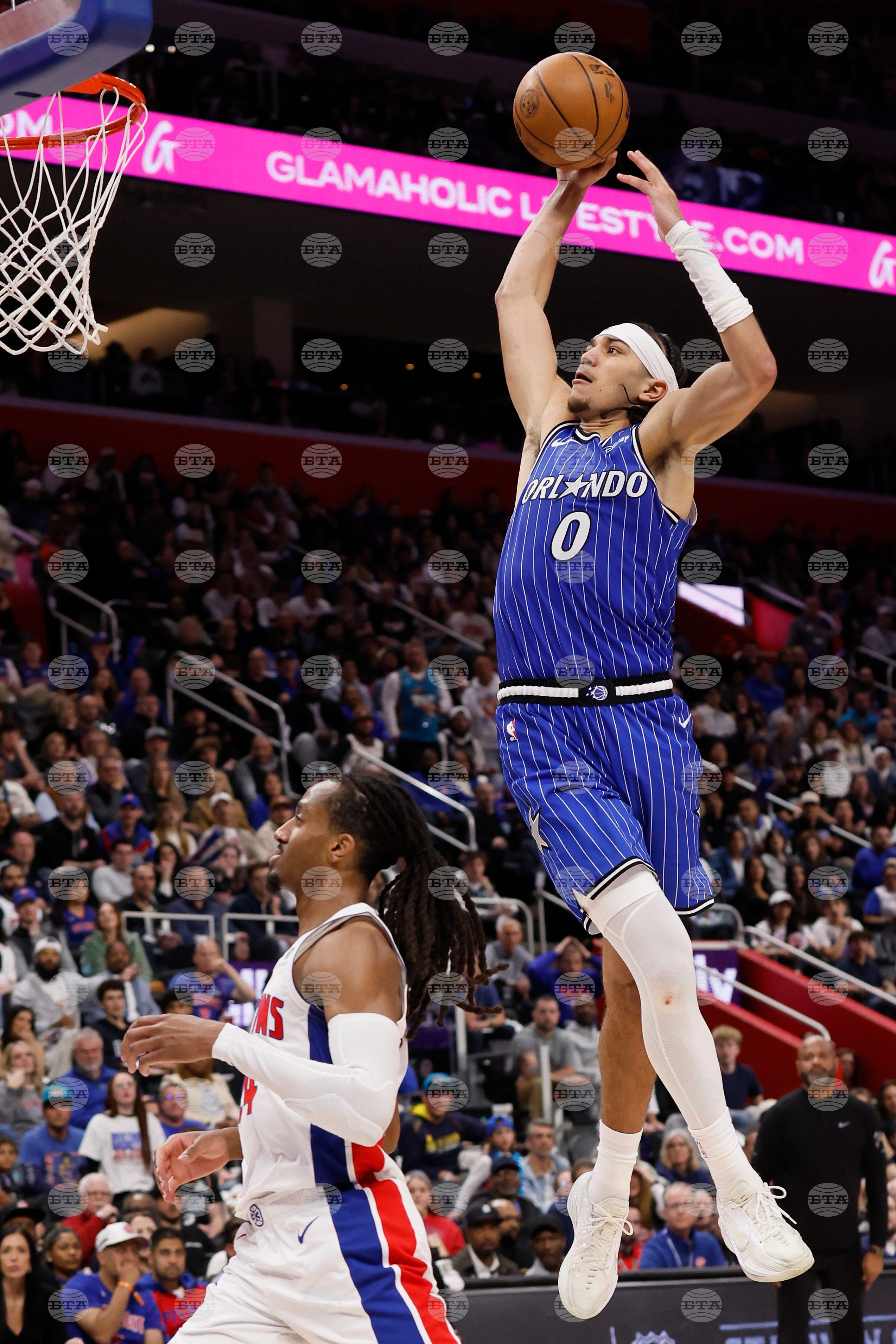 Magic Pistons Basketball