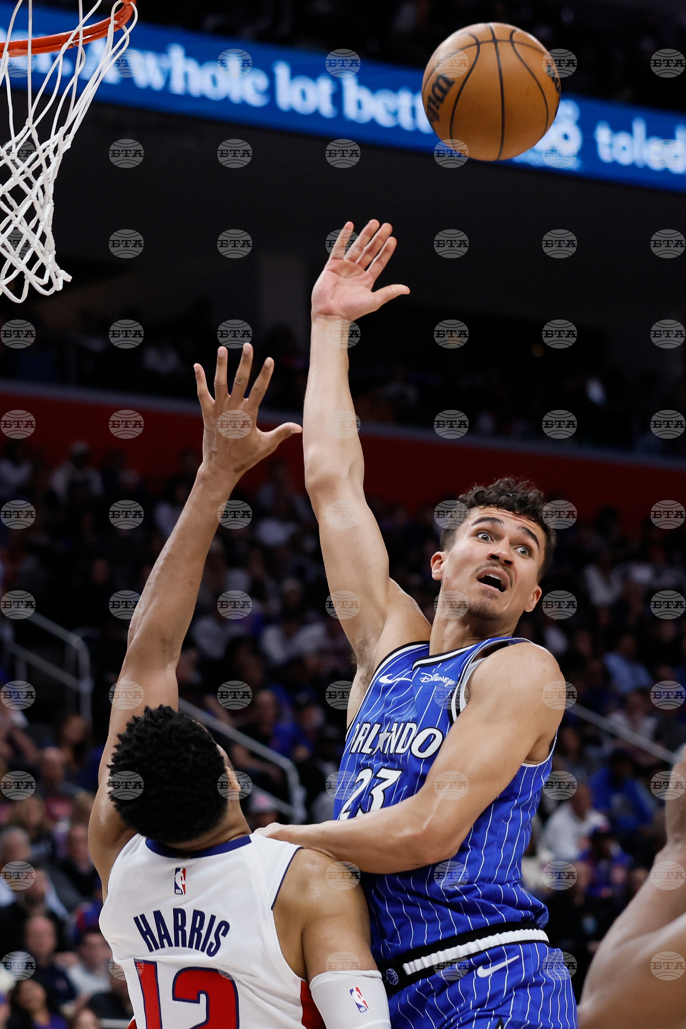 Magic Pistons Basketball