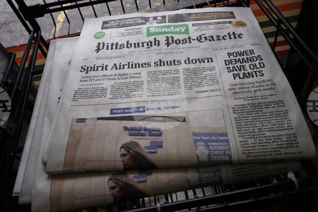 Media Pittsburgh Post-Gazette Sale