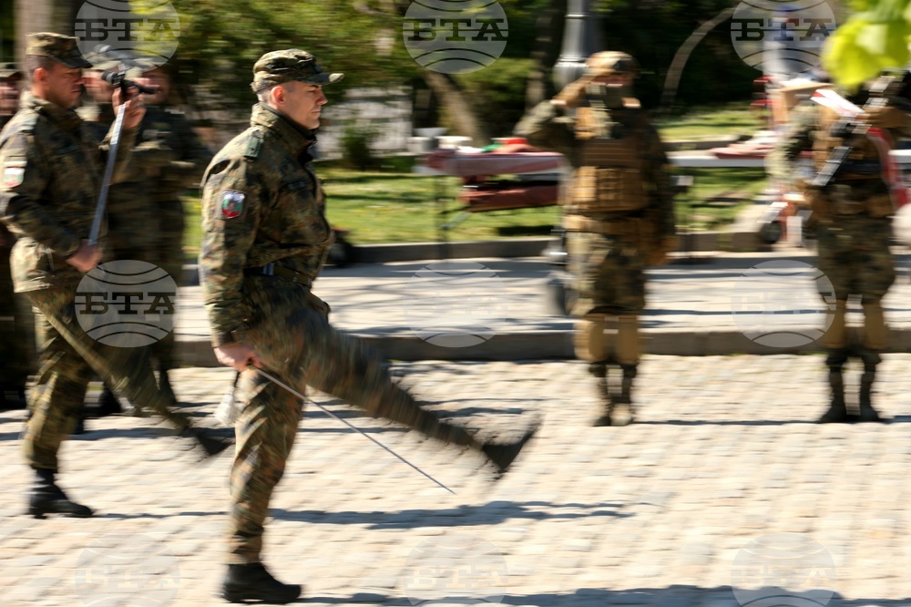 Паметник на Незнайния войн - репетиция