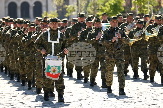 Паметник на Незнайния войн - репетиция
