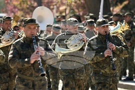 Паметник на Незнайния войн - репетиция