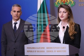 Андрей Гюров - Мария Недина - брифинг