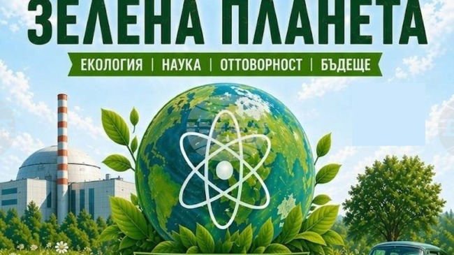 Институти на БАН организират ден на „Мирен атом - зелена планета" на 7 май