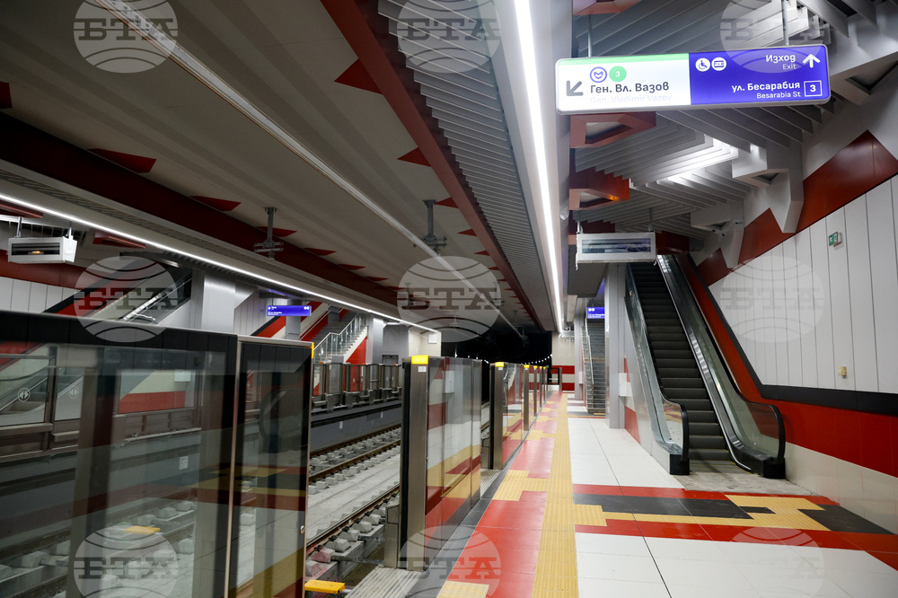 Sofia Opens New Line 3 Metro Extension to Levski Housing Estate