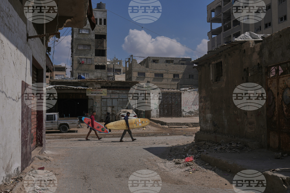 Israel Palestinians Gaza Surf