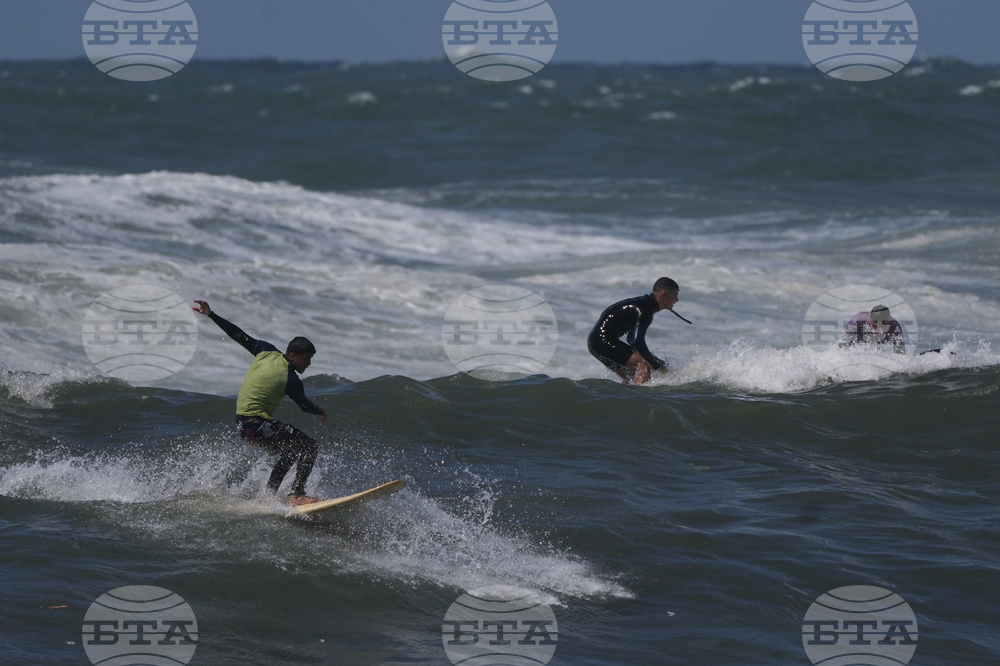 Israel Palestinians Gaza Surf